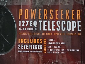 Ďalekohľad Celestron PowerSeeker 127EQ - 7