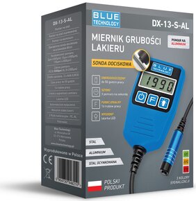 Merač hrúbky laku DX-13-S-AL PROFI povlakomer, hrúbkomer - 7