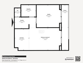 2 izbový byt 51 m2 + loggia 8,51 m2, NOVOSTAVBA -PANORÁMA 6 - 7