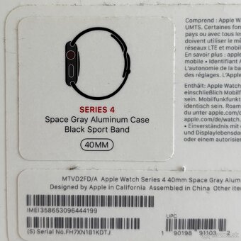 Apple Watch Series 4 GPS + Cellular (Space Gray) smartwatch - 7