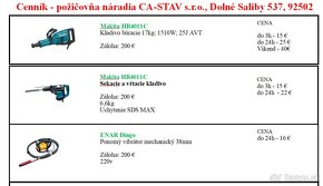 požičovna CASTAV Dolné Saliby - 7