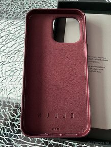 Mujjo Wallet case full grain leather iPhone 15 Pro Max - 7