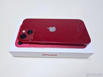 Apple iPhone 13 128GB RED PRODUCT,ZDRAVIE BATÉRIE 100% - 7