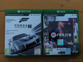 ✅ Xbox One S 500GB, 1TB + 2x ovládač + 2x Hry ✅ - 7