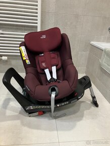 BRITAX RÖMER Autosedačka Dualfix M i-Size Burgundy Red - 7