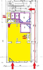 Obchodné priestory - ul. Mydlárska 3-centrum, 78m2 od 1.7 - 7