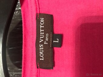 LOUIS VUITTON fuksia damske tricko L - 7