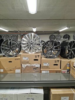 Mercedes A,B,CLA,C,E alu disky 8Jx18 ET45 5x112 - 7