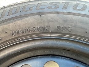 Bridgestone 215/65 r17 NOVÉ zimné - 7