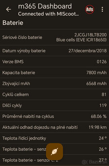 Kolobežka XIAOMI M365 - 7