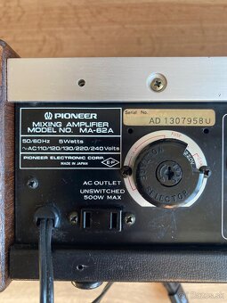 Pioneer MA-62A mixing amplifier - 7