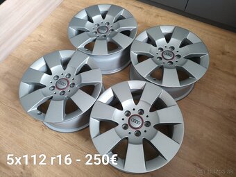 Alu disky 5x112 , 5x108 , 5x114,3 , 5x120 ... - 7