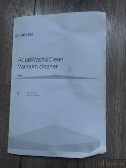 Predam vysávač Bosch AquaWash&Clean BWD4 - 7