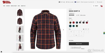 Outdoorová košeľa Fjallraven Skog Shirt M - 7