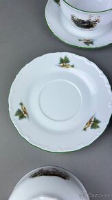 Šálky na polievku, šálky na bujón, poľovnícky porcelán - 7