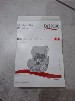 Autosedačka Britax Romer KING 2 - 7