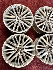 5x112 R17 originál alu disky VW Tiguan 5N - 7