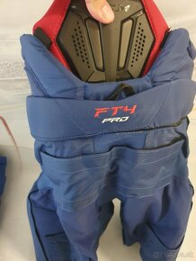 profi nohavice CCM FT4pro Velcro - L, XL modré, AKCIA - 7