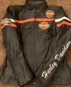 Damska Moto Bunda Harley Davidson Čitaj Popis - 7