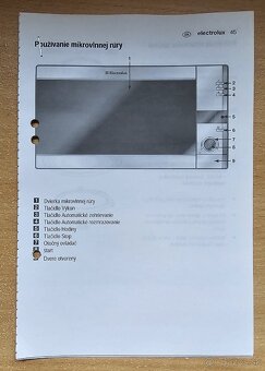 Mikrovlnná rúra Electrolux - 7