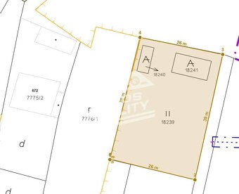 PREDAJ, krásny rovinatý stavebný pozemok 997 m2, priamo v le - 7