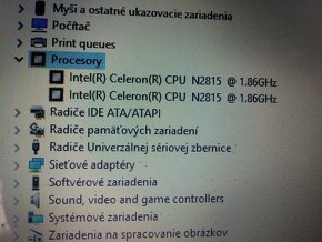 rozpredám plnefunkčný notebook Asus X551M - 7