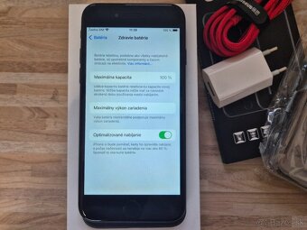 Apple iPhone 7 32GB Black, nová batéria 100%, príslušenstvo - 7