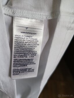 Tommy Hilfiger pánske bavlnené tričko M - 7