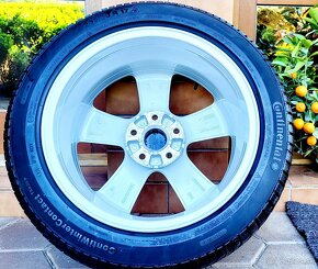 alu R17 5x112, zimné pneu 205/50, orig. VW Passat, CC, EOS - 7