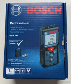 NOVÝ laserový diaľkomer Bosch GLM 40 Professional - 7