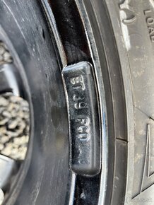 5x115 R17 Hliníkové disky(ako nové) DUNLOP letné pneu - 7