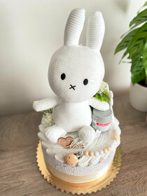 Plienková torta Miffy zajačik - 7