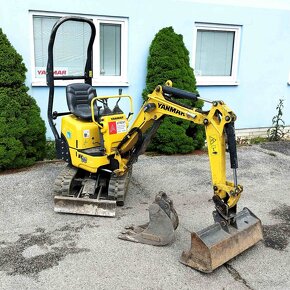 minibager Yanmar SV08, RV2020, Mth1340, rýpadlo (960kg) - 7