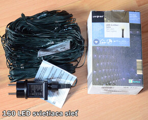 Svetelne retaze 120 LED, 100 LED, svietiaca siet 160 LED - 7