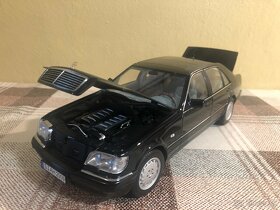 1:18 - MERCEDES-BENZ S600 -W140- NOREV HQ - BLACK - 7