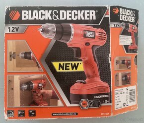 "NOVÁ" BLACK&DECKER batéria A12E a adaptér HKA-15321 za25E - 7