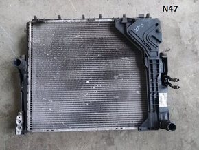 BMW X3 E83 chladič, ventilaátor, intercooler - 7