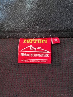 vintage Ferrari Michael Schumacher fleece mikina/bunda - 7