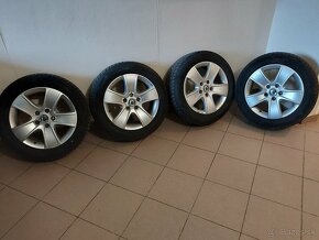 Elektrony 5x112 R16+zimné pneu 205/55 R16 - 7