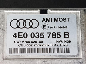 Audi AMI Music Interface USB 4E0035785B / D / F - 7