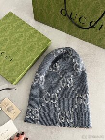 Nová Gucci obojstranná beanie čiapka, pc 480usd - 7