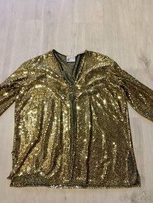 feminine collection gold damsky trblietavy cardigan-sveter - 7