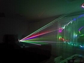 RGB laser 500mw, plnofarebný, vzory - 7