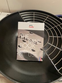 STAUB Wok 30 cm, so sklenenou pokrievkou - 7