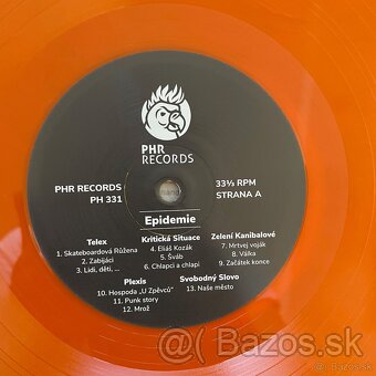 Epidemie oranžový vinyl nový limit 188/193 - 7