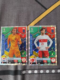 Futbalové karty -Euro 2024 Topps Match - 7