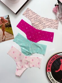 Victoria’s Secret PINK tanga nohavičky XS - 7