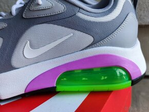 Nike - AIR MAX White - Grey Green, Uplne nove s krabicou - 7