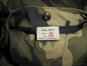 Obojstranná teplá bunda Zara veľ.140 - 7