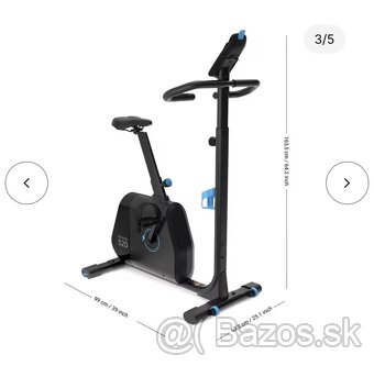 Stacionarny bicykel 520 so systemom napojenia k aplikacii - 7